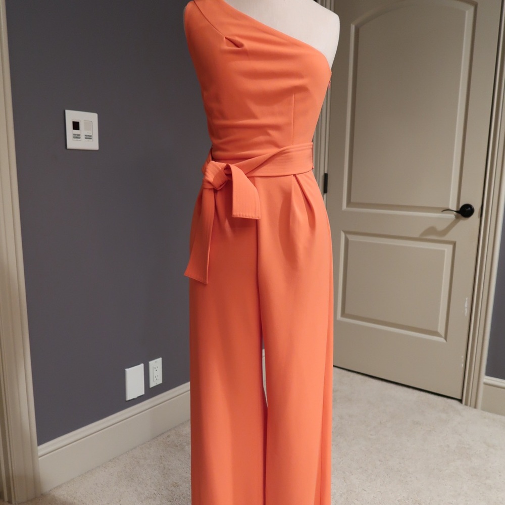 Antonio Melani Orange Jumpsuit - Picture 2 of 3